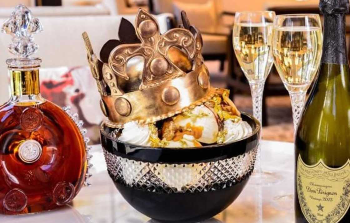 The Victory Sundae ice cream