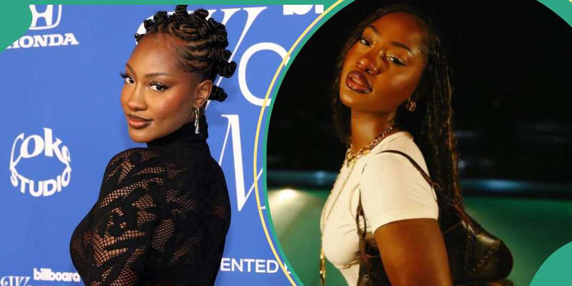 Tems shows backside at Billboard event Tems shows backside at Billboard event