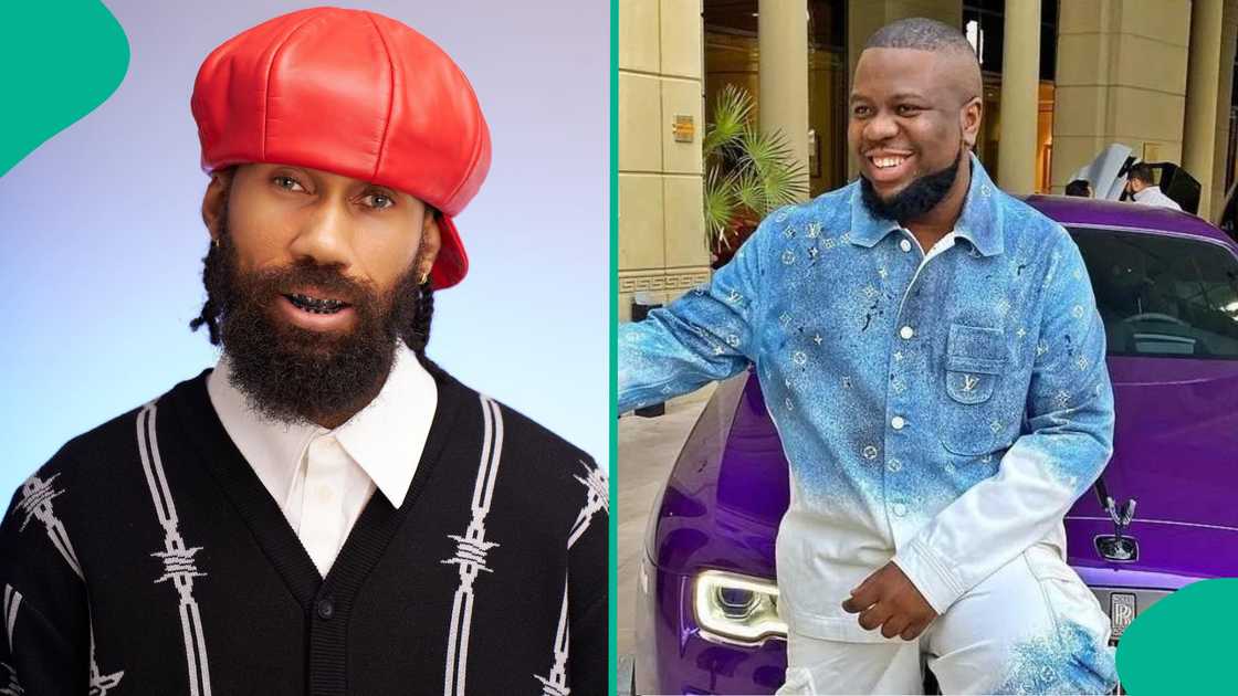 Phyno and Hushpuppi on new song. Phyno and Hushpuppi on new song.