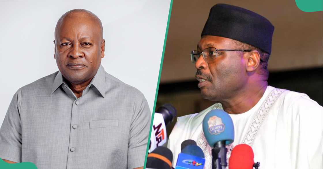 INEC chairman reacts as John Dramani Mahama wins Ghana election