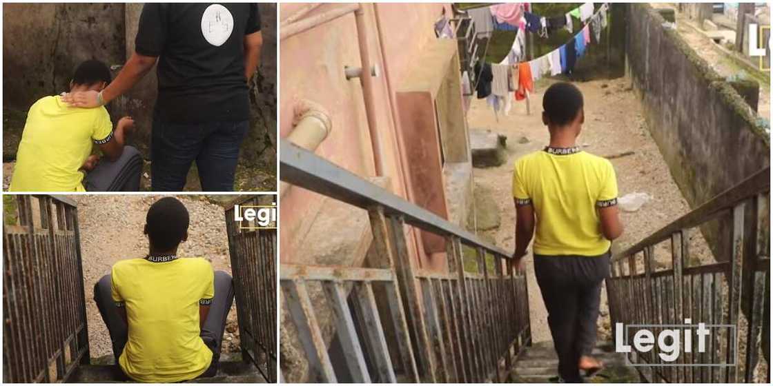 Young Nigerian lady shares how her father locked her up in a poultry for a year in shocking video Young Nigerian lady shares how her father locked her up in a poultry for a year in shocking video