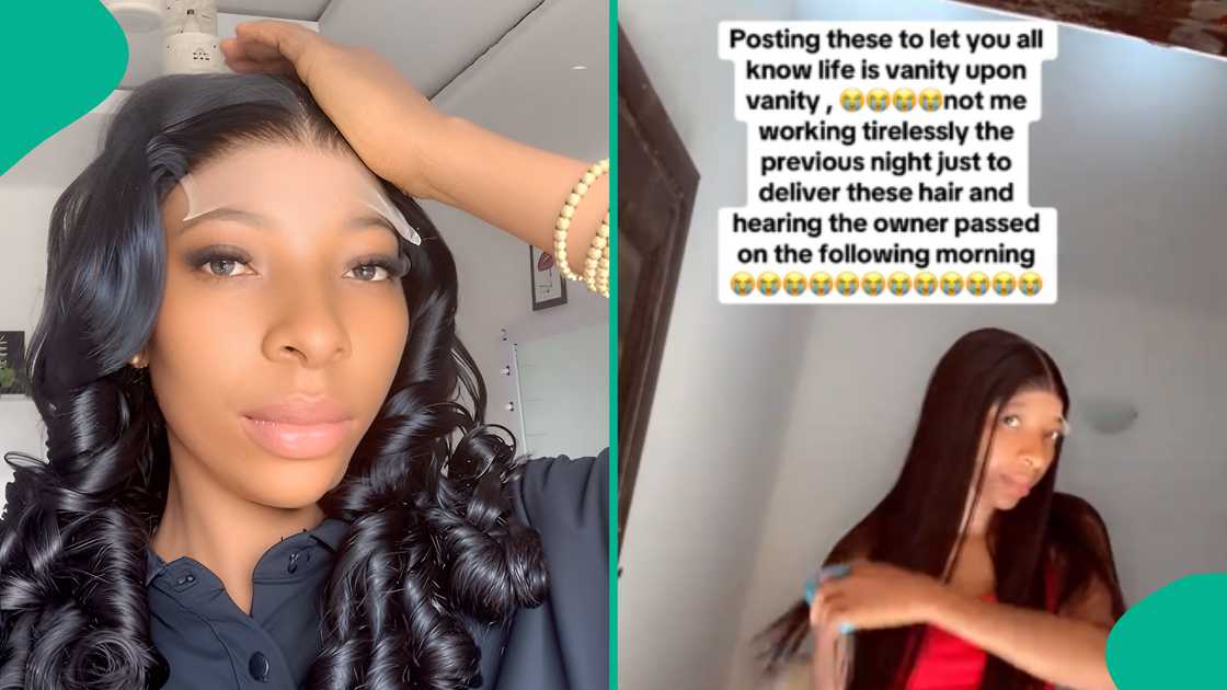 Hair vendor laments as woman who ordered hair dies before she could deliver it Hair vendor laments as woman who ordered hair dies before she could deliver it