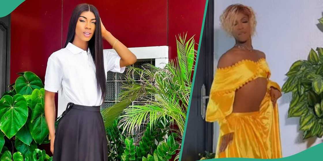 James brown shows off boxers while dancing Amapiano. James brown shows off boxers while dancing Amapiano.