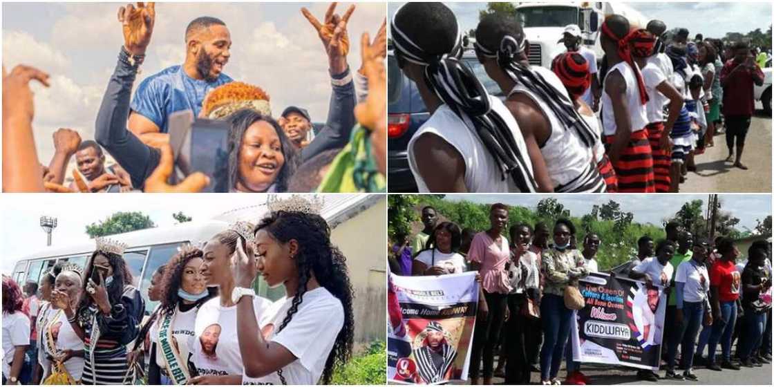 BBNaija Kiddwaya gets heroic welcome in Benue BBNaija Kiddwaya gets heroic welcome in Benue