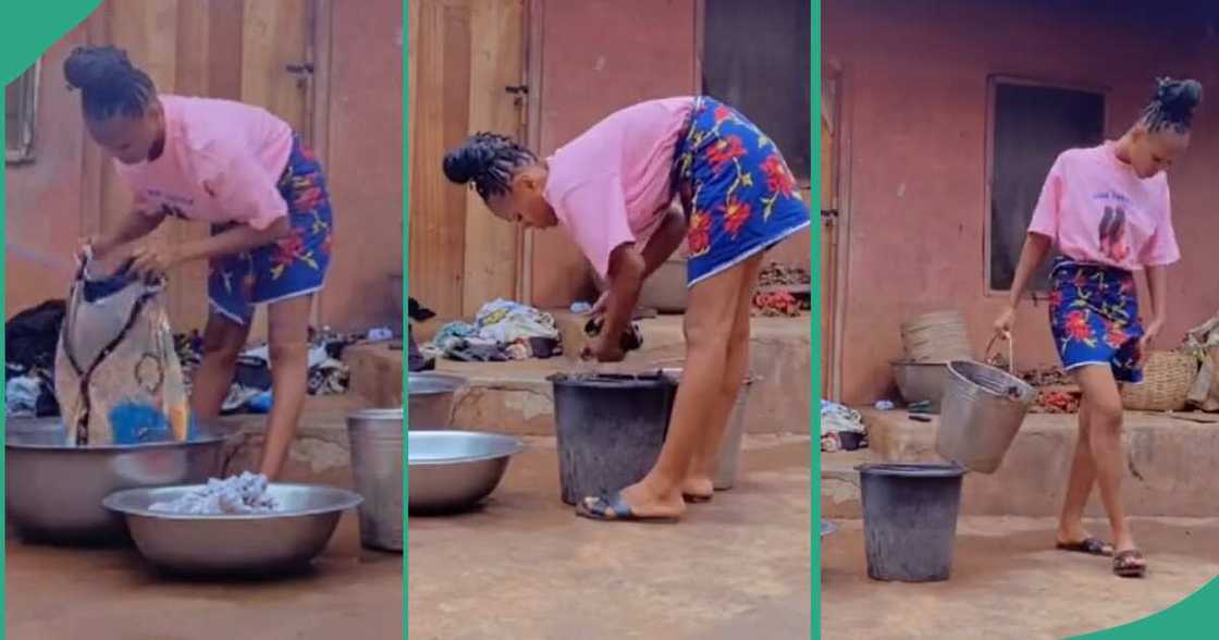 Nigerian lady who visited her boyfriend's mother. Nigerian lady who visited her boyfriend's mother.