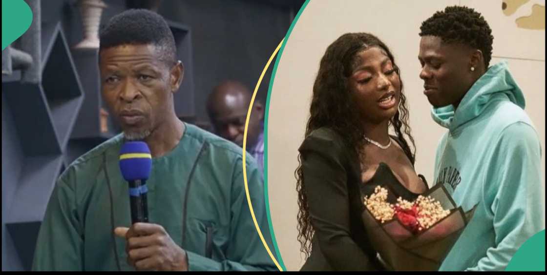 Mohbad’s dad prays on son's reported land, Mohbad and wife Omawunmi Mohbad’s dad prays on son's reported land, Mohbad and wife Omawunmi