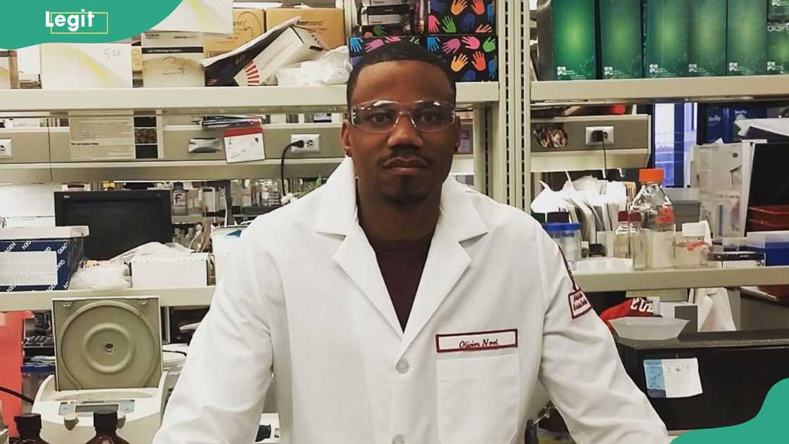 DNA Simple founder Olivier Noel at a laboratory