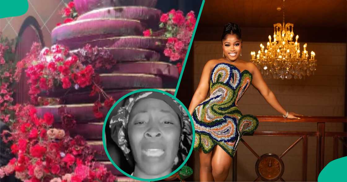 Lady critics Veekee James's 30th bday cake. Lady critics Veekee James's 30th bday cake.