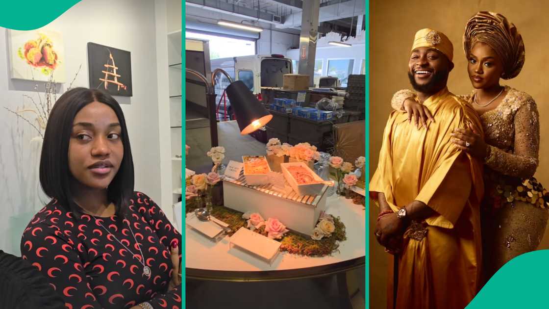 Chivido white wedding: Davido's sister and Chioma carry out party plans. Chivido white wedding: Davido's sister and Chioma carry out party plans.