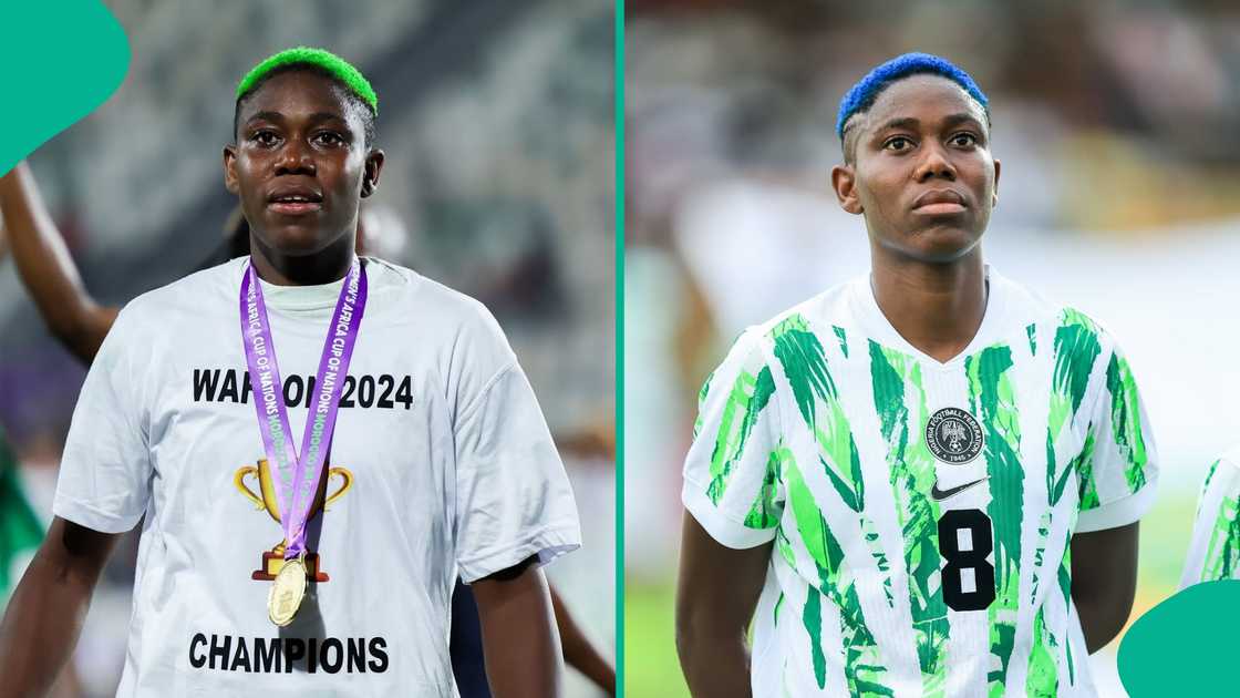 Asisat Oshoala attends event, twerk for guests in heart warming video Asisat Oshoala attends event, twerk for guests in heart warming video