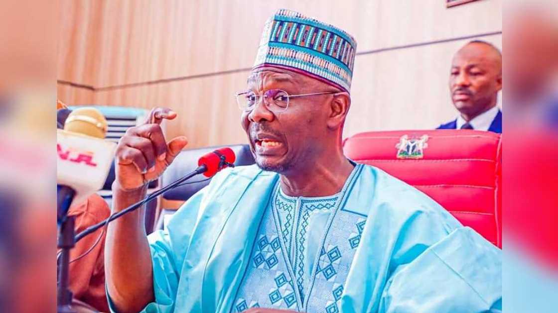 Governor Abdullahi Sule addresses participants at the 30th National Choral Convention in Lafia. Governor Abdullahi Sule addresses participants at the 30th National Choral Convention in Lafia.