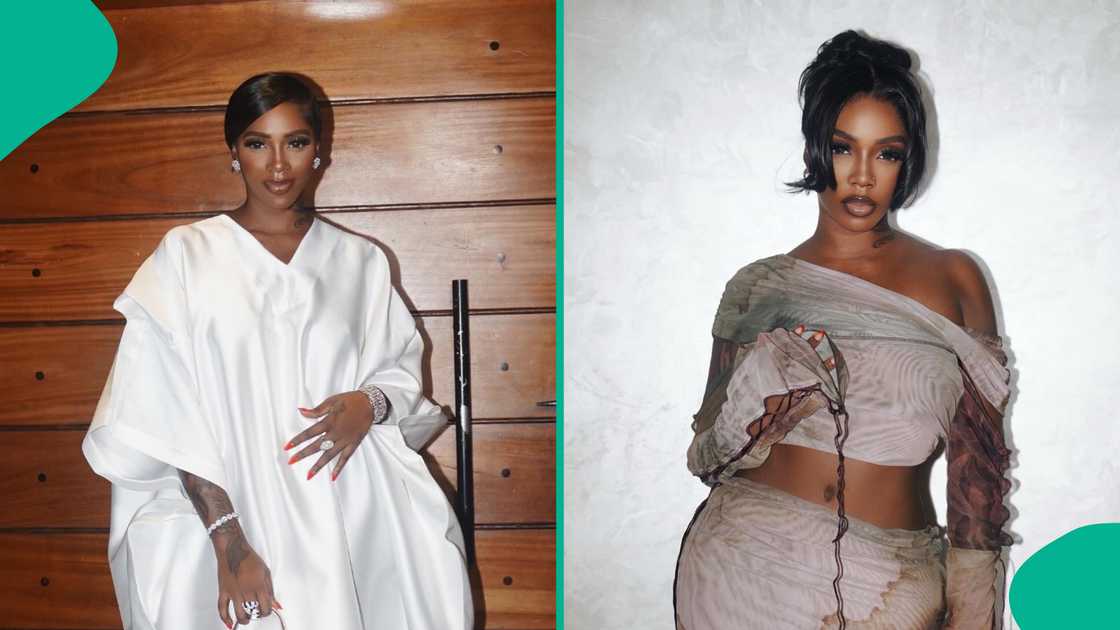 Tiwa Savage rocks stylish outfits Tiwa Savage rocks stylish outfits