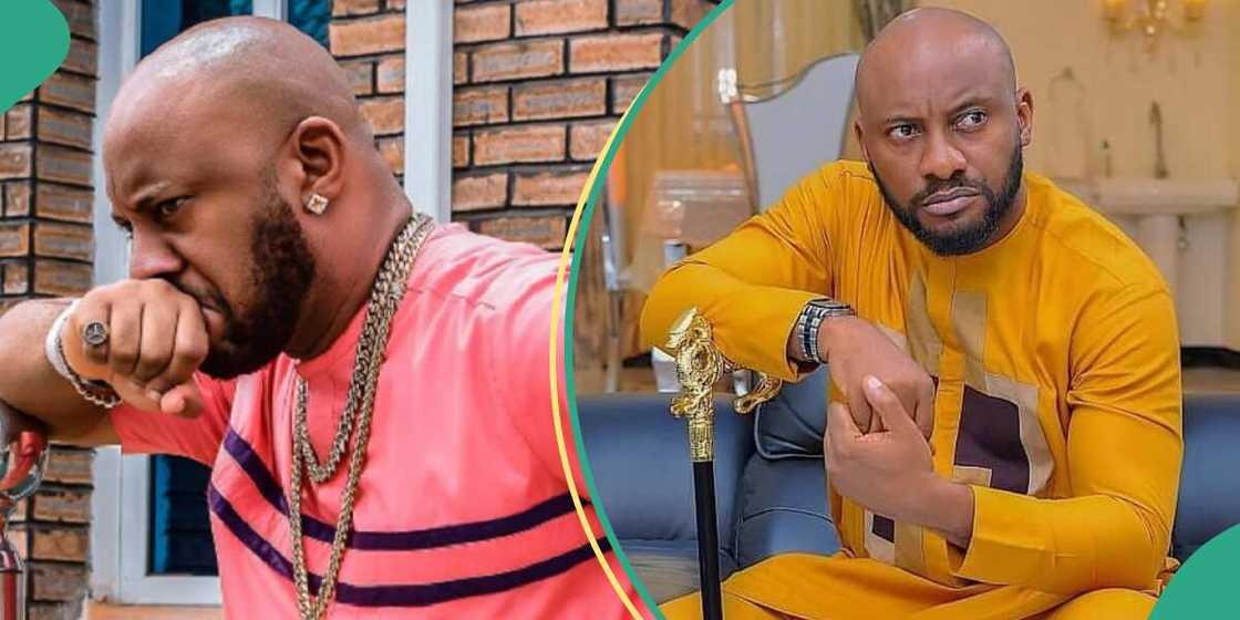 Yul Edochie shares funny portrait. Yul Edochie shares funny portrait.