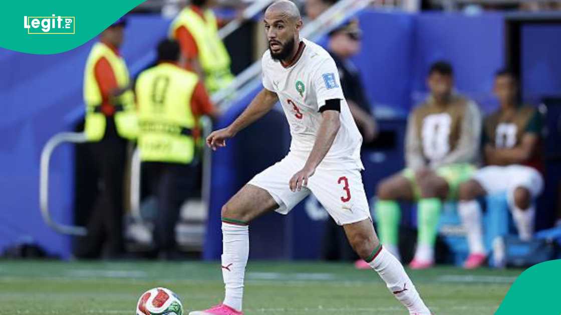 Noussair Mazraoui a filin wasa