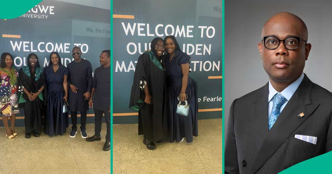 Man shares pictures his child admitted into Wigwe University took with late Access Bank CEO's daughter