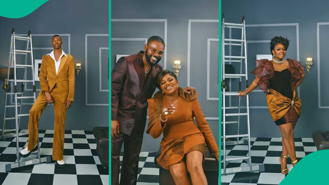 Fun photo of Funke Akindele's cast in 'Everybody Loves Jenifa'