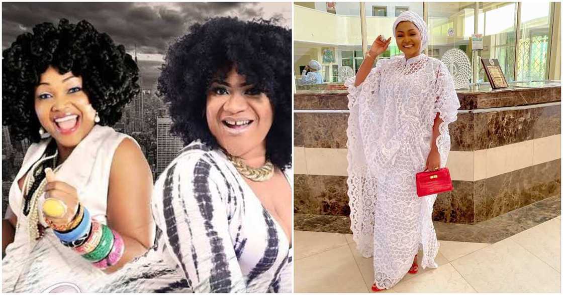 Mercy Aigbe and Nkechi Blessing's photo. Mercy Aigbe and Nkechi Blessing's photo.