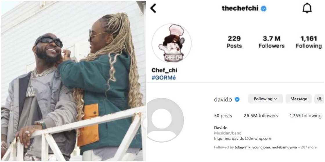 Chioma yet to join Davido's trend Chioma yet to join Davido's trend