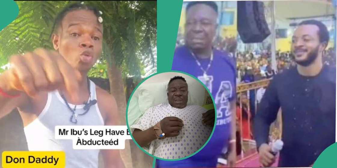 Mr Ibu, Don Daddy, Ebuka Obi, leg amputation