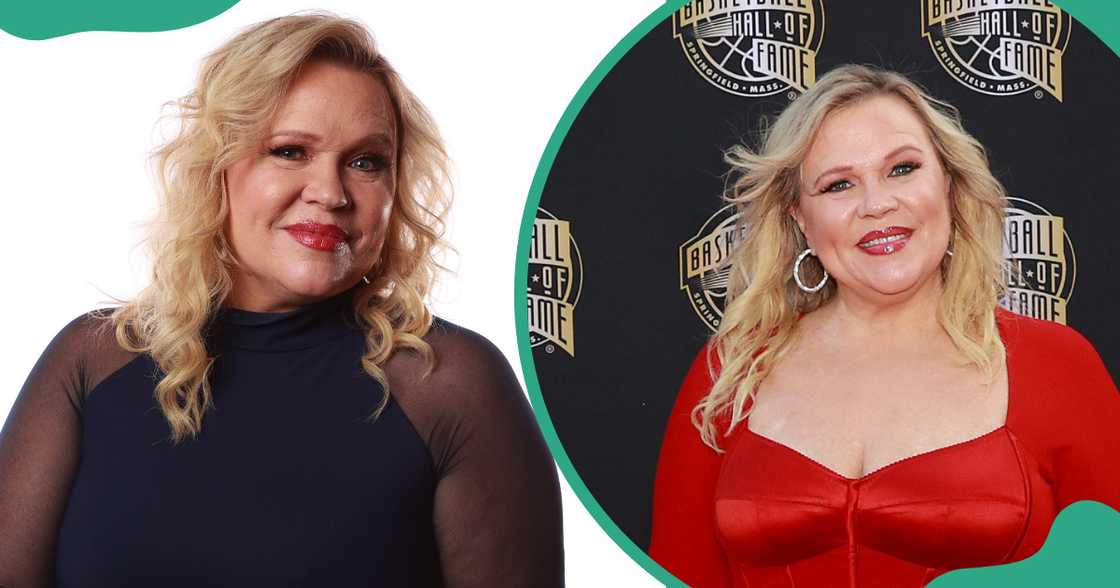 Holly Rowe poses on the red carpet of the 2023 Naismith Basketball Hall of Fame Induction and Awards Gala. Holly Rowe poses on the red carpet of the 2023 Naismith Basketball Hall of Fame Induction and Awards Gala.