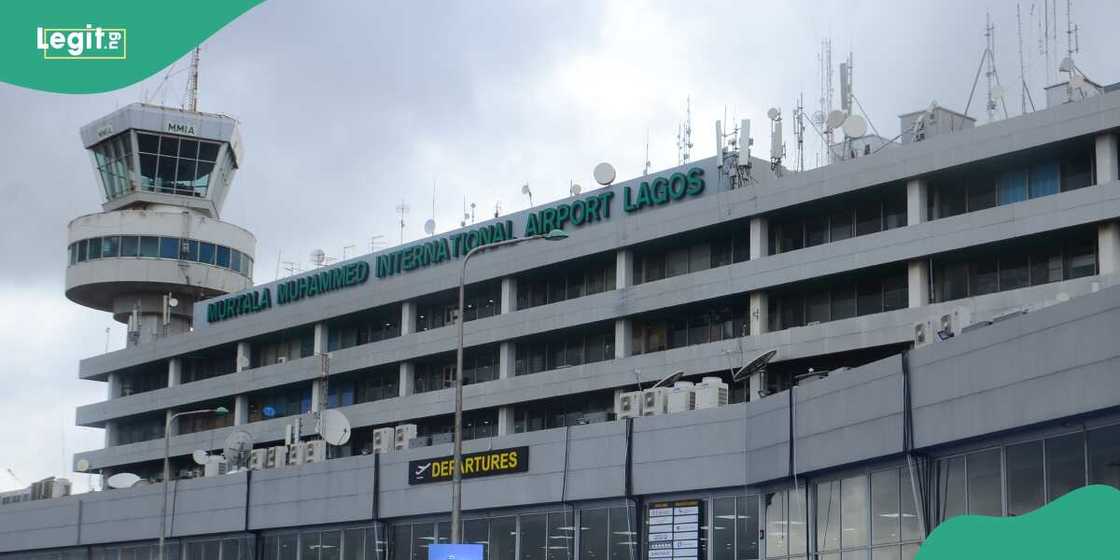 Fire incident happened at Murtala Muhammed International Airport in Lagos on Thursday, April 25 Fire incident happened at Murtala Muhammed International Airport in Lagos on Thursday, April 25