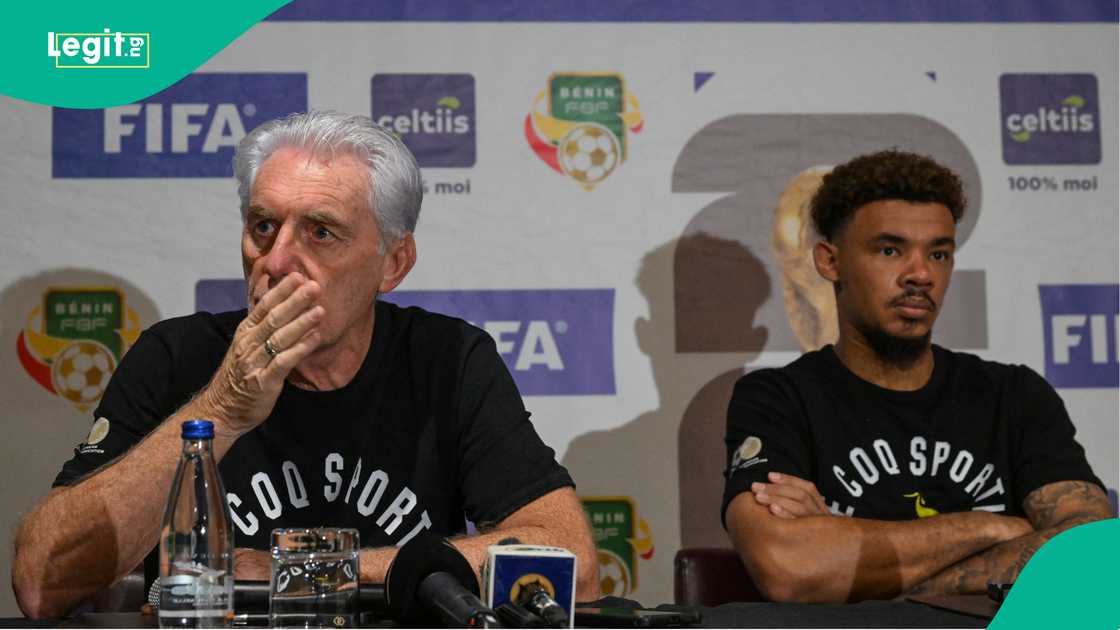 Hugo Broos, Ronwen Williams, Bafana Bafana, South Africa, 2026 FIFA World Cup qualifier. Hugo Broos, Ronwen Williams, Bafana Bafana, South Africa, 2026 FIFA World Cup qualifier.