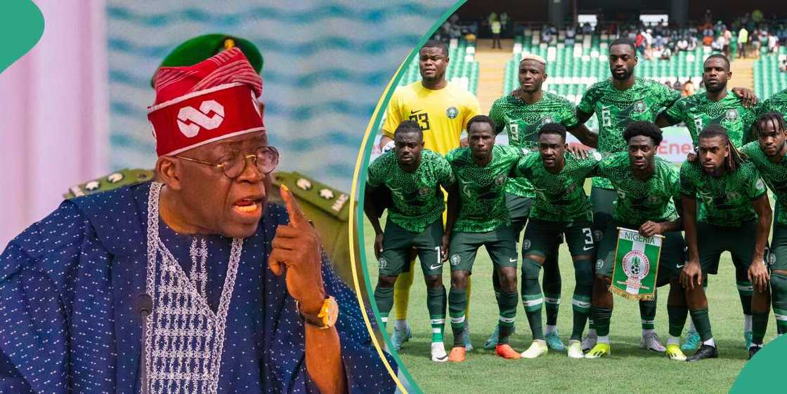 President Bola Tinubu has been urged to come watch the Super Eagles round of 16 tie President Bola Tinubu has been urged to come watch the Super Eagles round of 16 tie