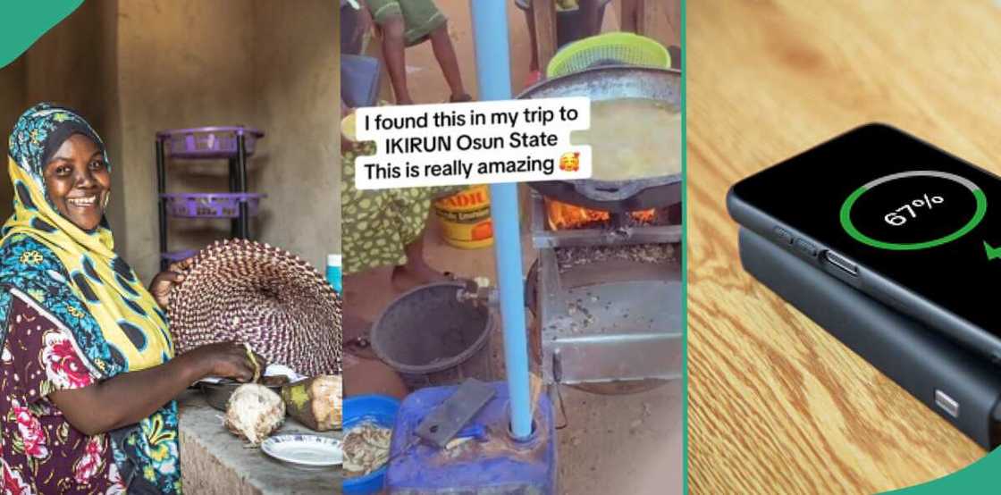 Fried yam seller, power bank Fried yam seller, power bank