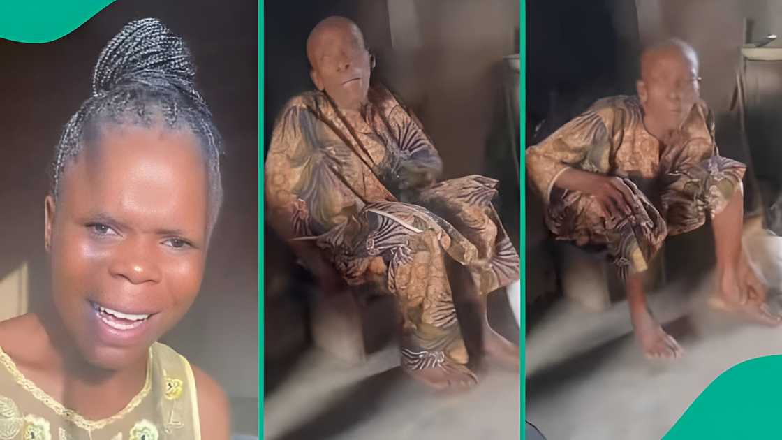 Lady reacts as 120-year-old father refuses to rest despite his age Lady reacts as 120-year-old father refuses to rest despite his age