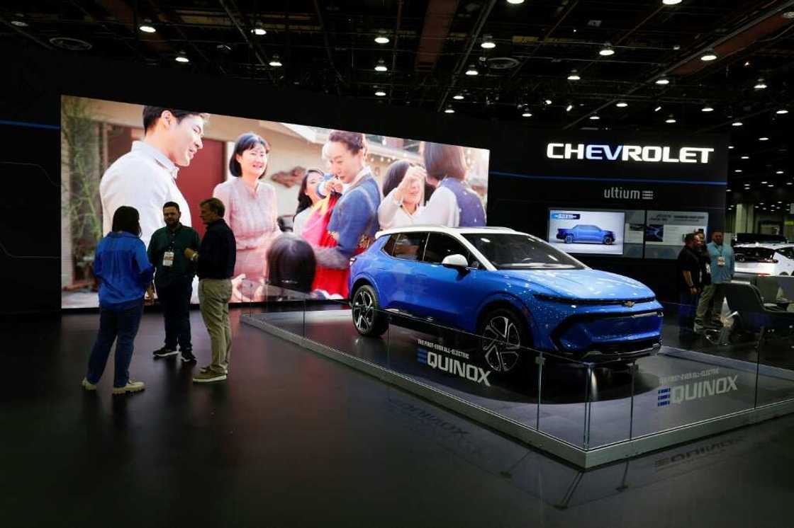 General Motors, which reported better than expected profits, is hopeful that the moderately priced Chevrolet Equinox will attract more consumers to electric vehicles General Motors, which reported better than expected profits, is hopeful that the moderately priced Chevrolet Equinox will attract more consumers to electric vehicles