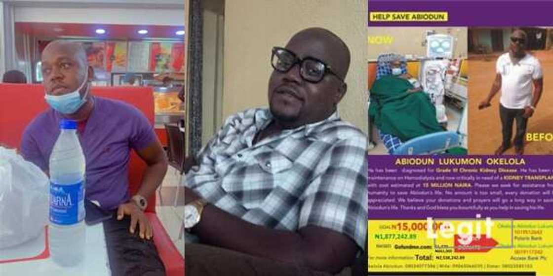 Help 37-Yr-Old Abiodun Okelola Beat Kidney Problem; He Needs 15m for Transplant Help 37-Yr-Old Abiodun Okelola Beat Kidney Problem; He Needs 15m for Transplant