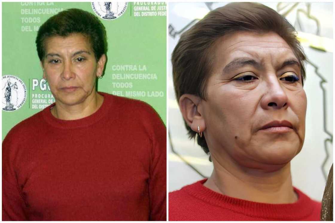 Juana Barraza at a prison Juana Barraza at a prison