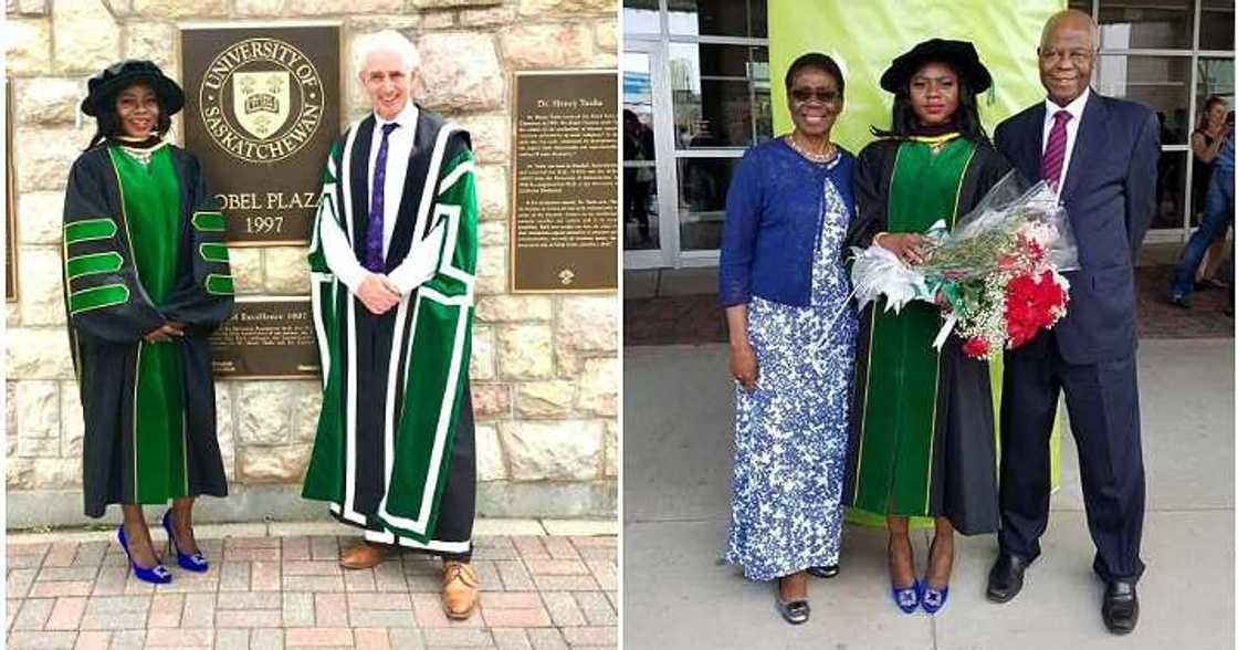Lady breaks record in Canada, first black person, PhD Lady breaks record in Canada, first black person, PhD