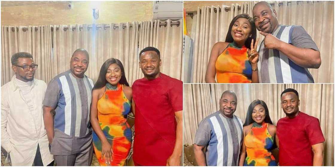 Nollywood Stars Zubby Michael and Yvonne Jegede Pay Mc Oluomo Surprise Visit Nollywood Stars Zubby Michael and Yvonne Jegede Pay Mc Oluomo Surprise Visit
