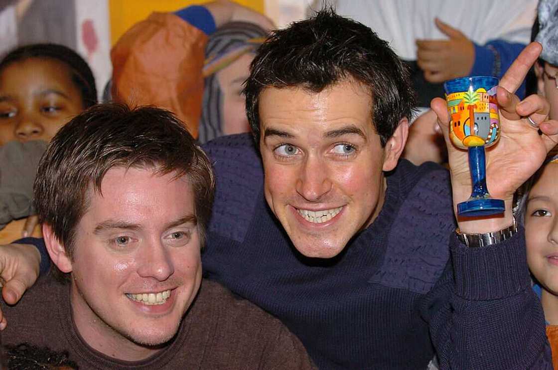 Richard McCourt and Dominic Wood at The Jewish Museum in London Richard McCourt and Dominic Wood at The Jewish Museum in London