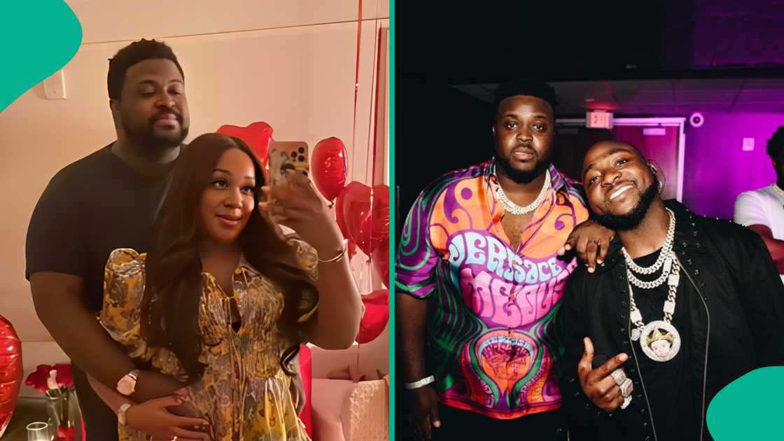 Davido's brother Adewale and his wife celebrate their wedding anniversary Davido's brother Adewale and his wife celebrate their wedding anniversary