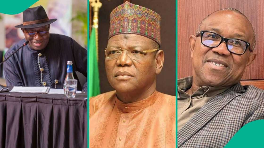 Former governor of Jigawa state has urged the PDP to push for the return of former president Goodluck Jonathan to return to the party and contest for the 2027 presidency. Former governor of Jigawa state has urged the PDP to push for the return of former president Goodluck Jonathan to return to the party and contest for the 2027 presidency.