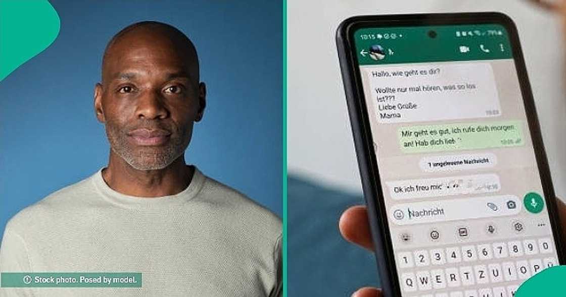 Man rages after getting WhatsApp message from house agent about rent charges. Man rages after getting WhatsApp message from house agent about rent charges.