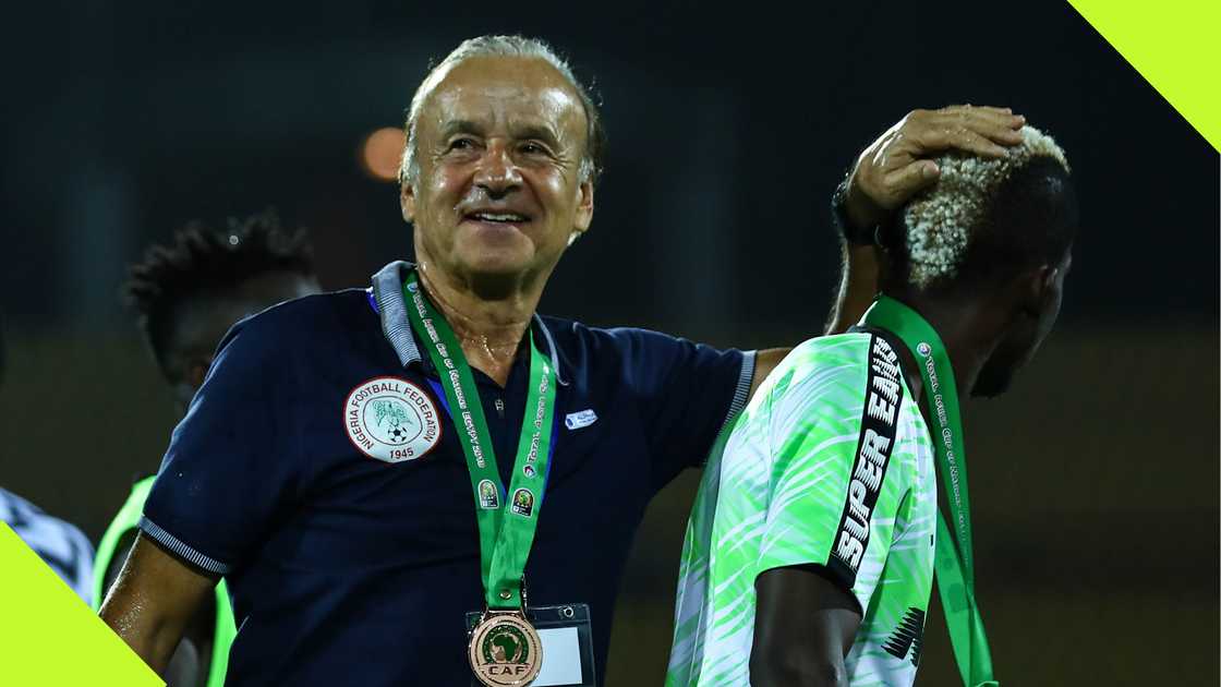 Gernot Rohr led Nigeria to a third place finish at AFCON 2019. Gernot Rohr led Nigeria to a third place finish at AFCON 2019.