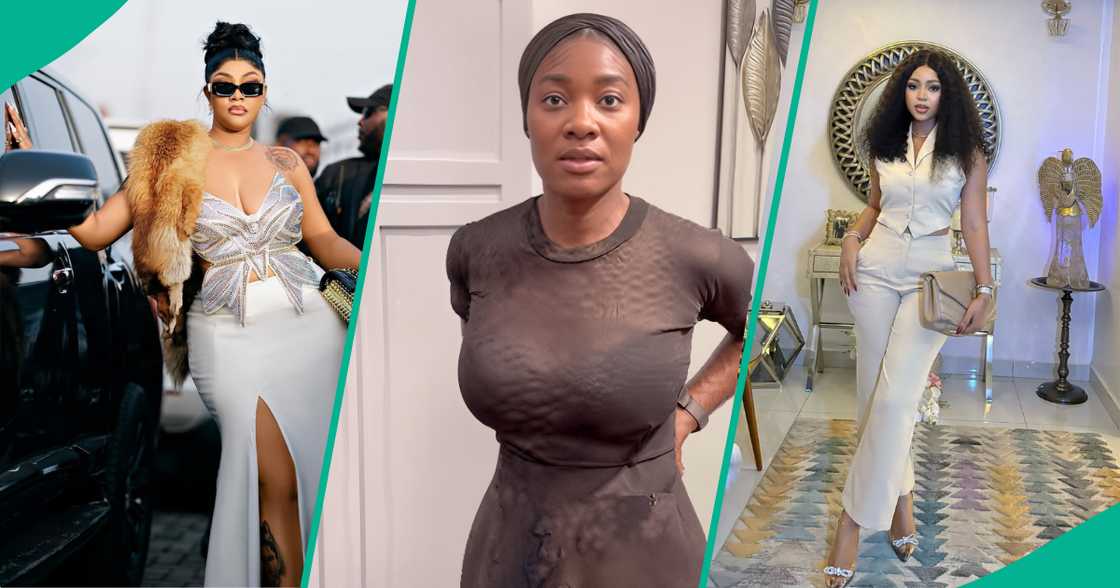 Angela Okorie lambastes Regina Daniels over her recent post. Angela Okorie lambastes Regina Daniels over her recent post.