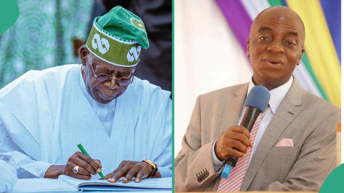 President Bola Tinubu has approved the construction of an airstrip in Bishop David Oyedepo's church, Canaanland. President Bola Tinubu has approved the construction of an airstrip in Bishop David Oyedepo's church, Canaanland.