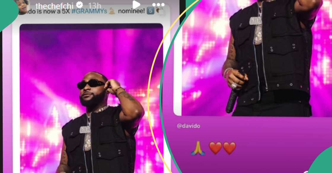 Chioma’s heartfelt message melts hearts after Davido’s Grammy news Chioma’s heartfelt message melts hearts after Davido’s Grammy news