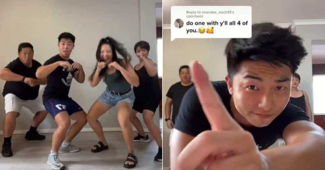 Family of 4 stun the internet with their sterling Amapiano dance moves in viral video Family of 4 stun the internet with their sterling Amapiano dance moves in viral video