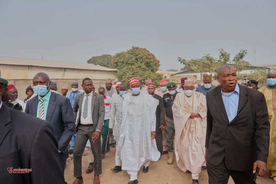 Tsohon Gwamna Kwankwaso da Ganduje Tsohon Gwamna Kwankwaso da Ganduje