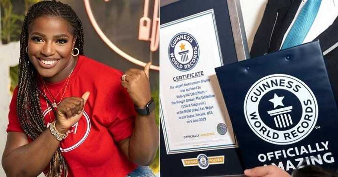 Breaking a world record Breaking a world record