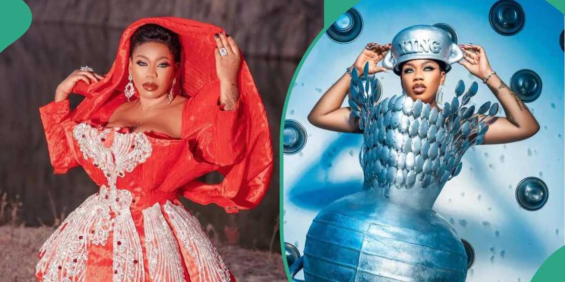 Toyin Lawani rocks stylish outfits Toyin Lawani rocks stylish outfits