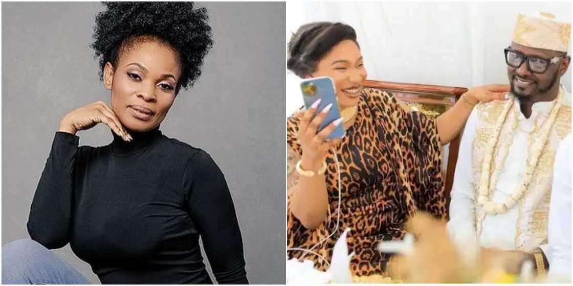 Georgina Onuoha, Tonto Dikeh and Kpokpogri Georgina Onuoha, Tonto Dikeh and Kpokpogri