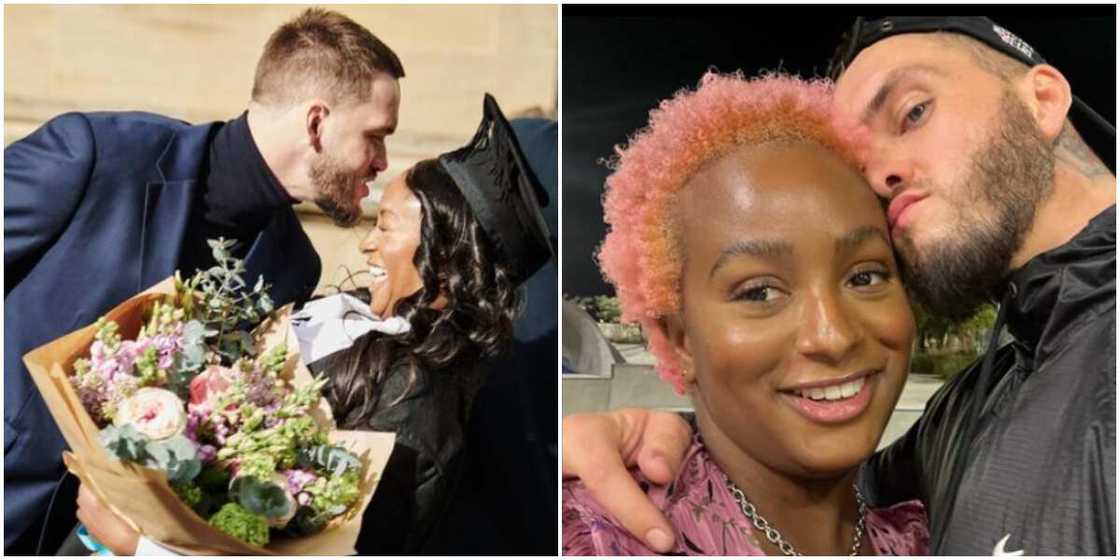 DJ Cuppy and Oyinbo lover Ryan Taylor together on her gruduation at Oxford, DJ Cuppy and Oyinbo lover Ryan Taylor DJ Cuppy and Oyinbo lover Ryan Taylor together on her gruduation at Oxford, DJ Cuppy and Oyinbo lover Ryan Taylor