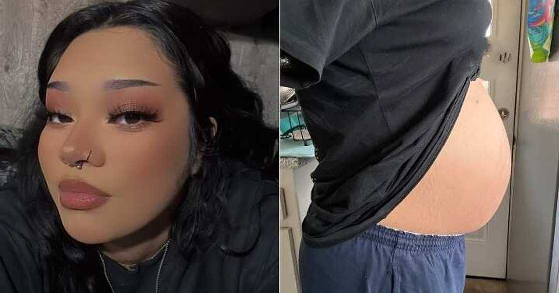 Woman discovers she's 9 months pregnant Woman discovers she's 9 months pregnant