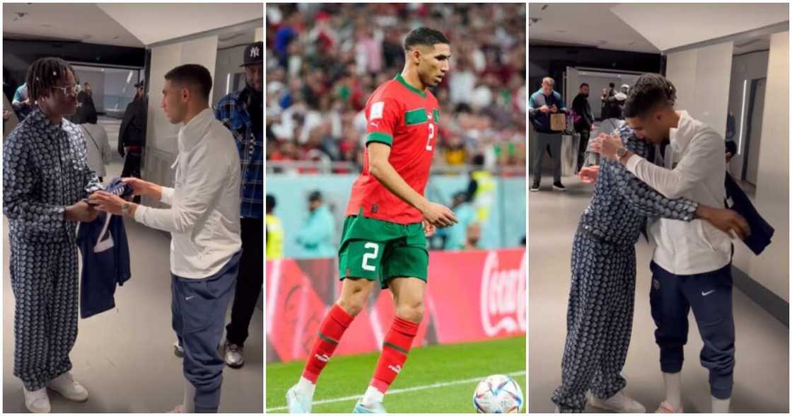 Photos of Rema and Achraf Hakimi